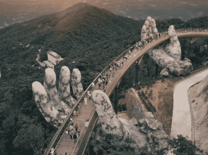 Golden Hands Bridge Vietnam