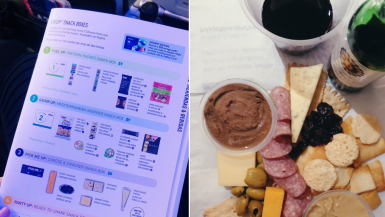 The Incredible Airline Cheeseboard