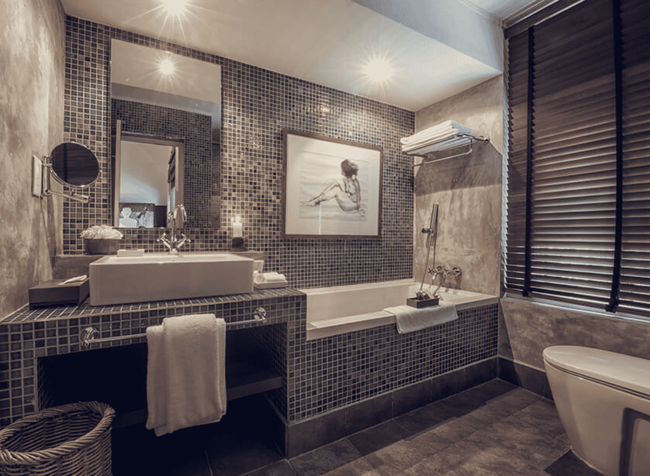 Hotel Bathroom in Sri Lanka