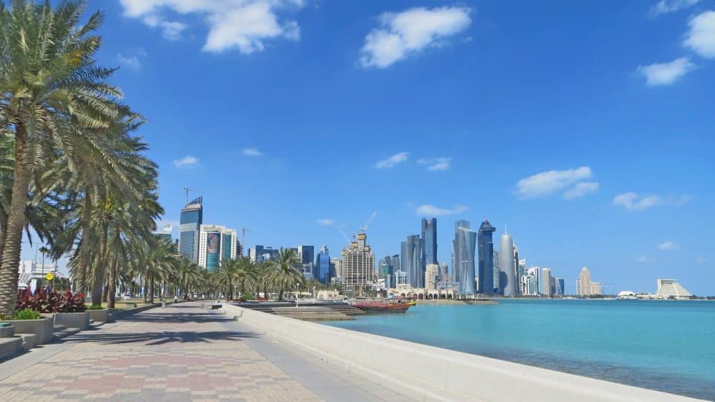 Doha Corniche in Qatar