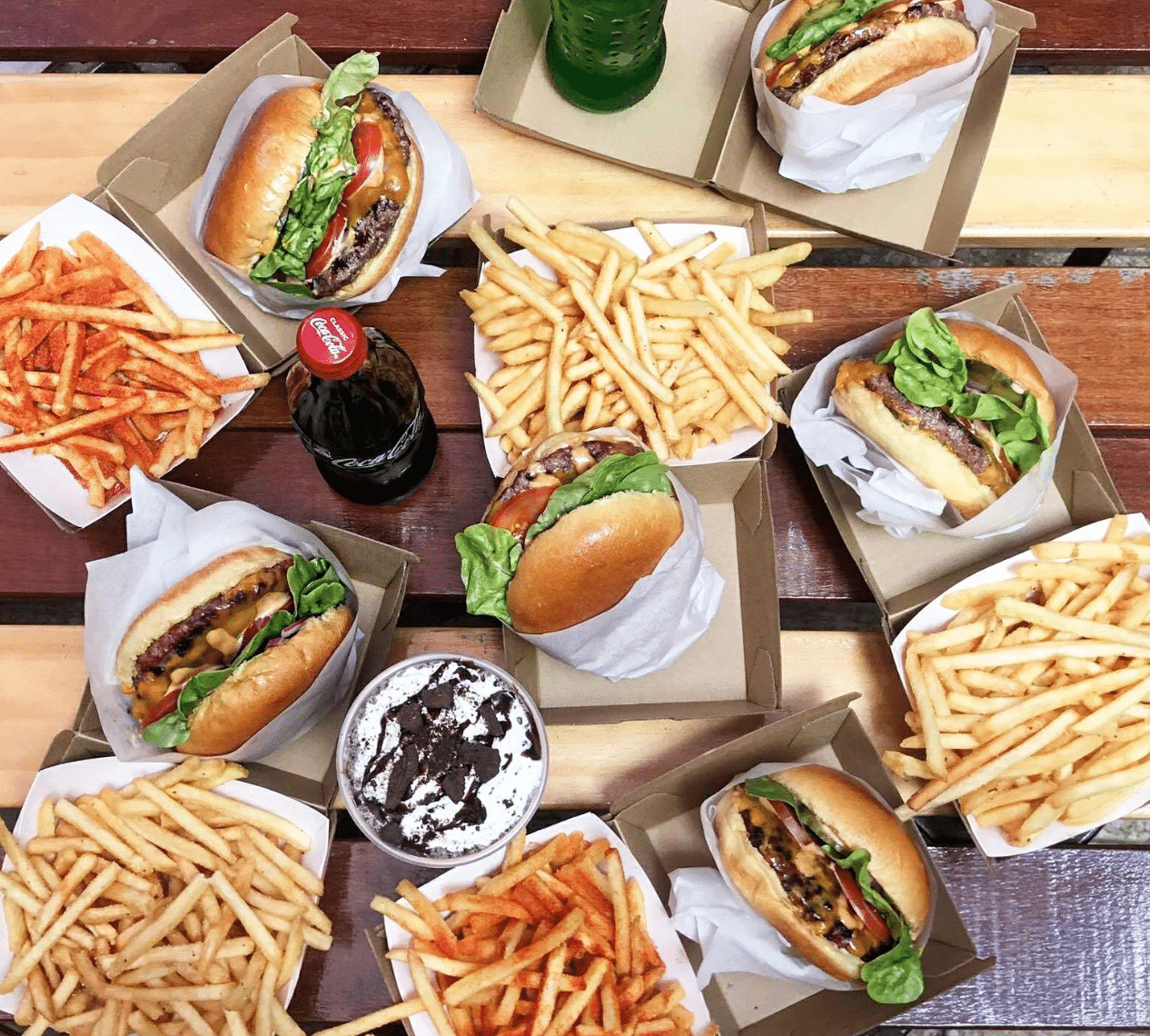 Top end burgers in Australia