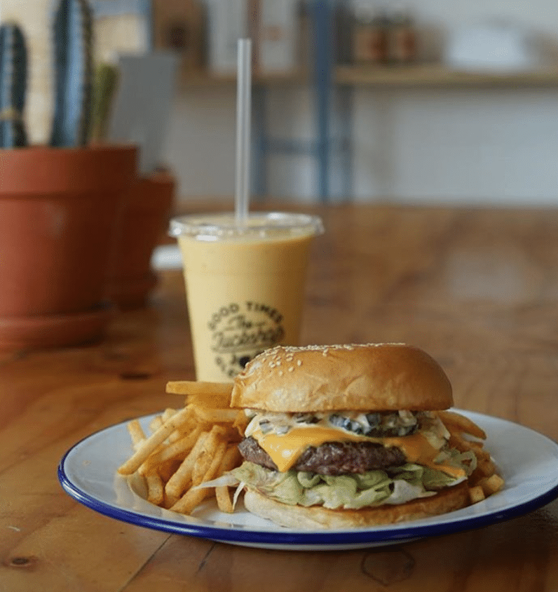 The Tuckshop Hamburger