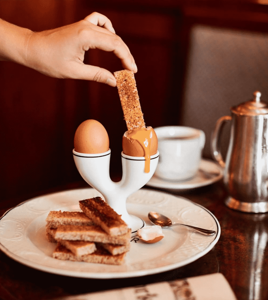 Boiled Eggs And Soldiers In London