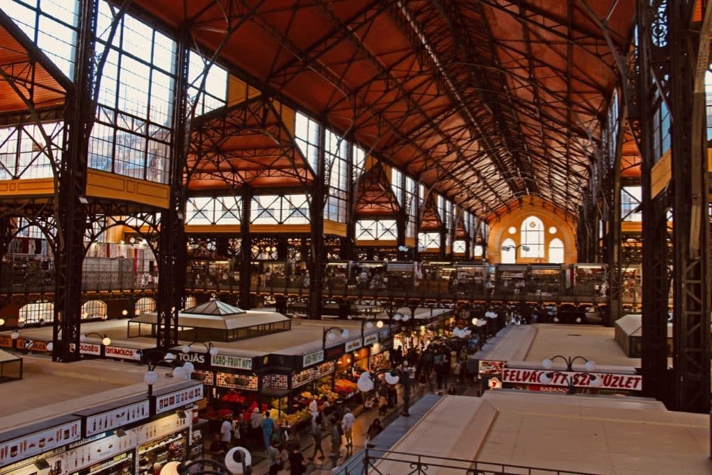 Great Market Hall  In Budapest