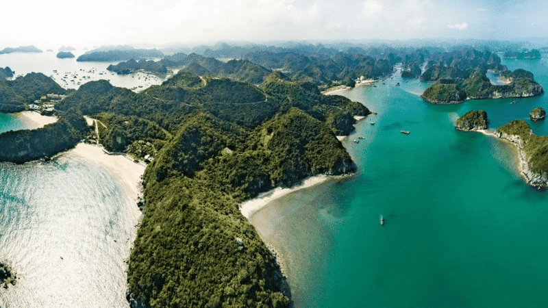 Vietnam’s Famous Halong Bay Helicopter