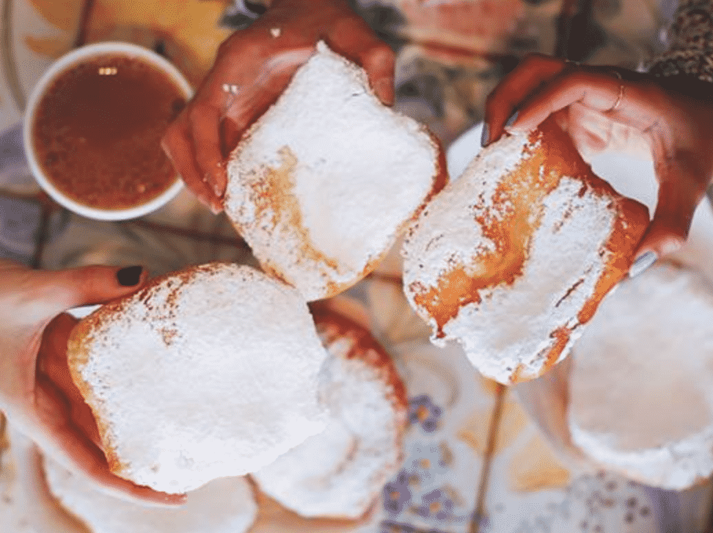Beignets in New Orleans