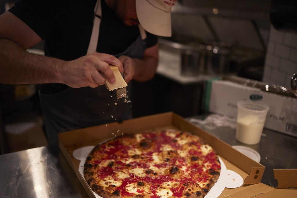Motorino Pizzas in Manhattan