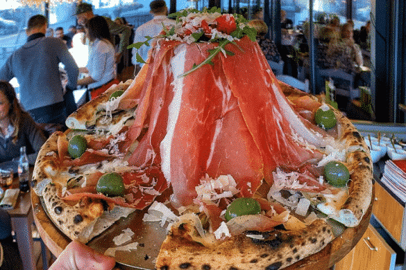 Daily Drool #17:  Mind-Blowing Prosciutto Pizza Tower