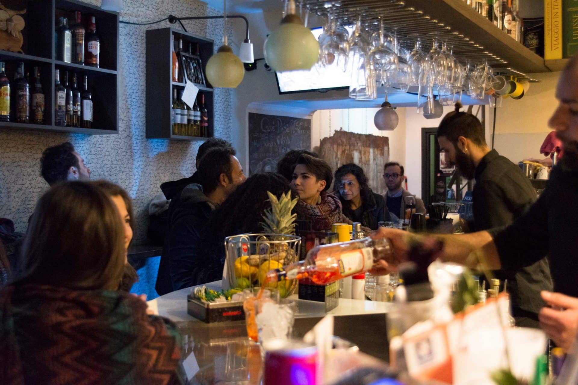 Student and Budget-Friendly Bar in Naples, Italy