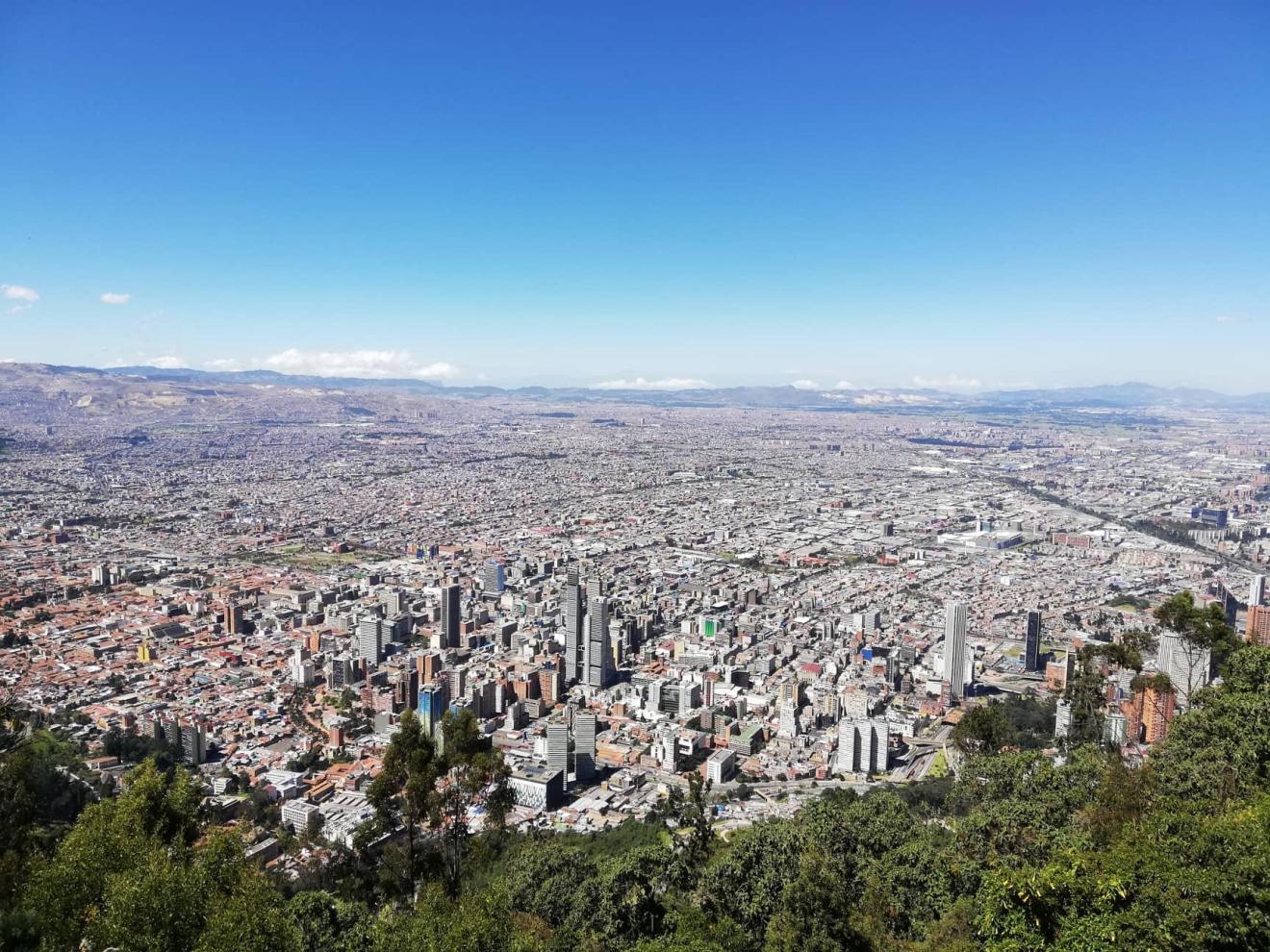 Monserrate Mountain in Bogotá