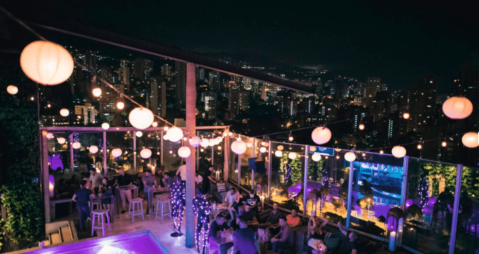 Top Rooftop Bars in Medellin
