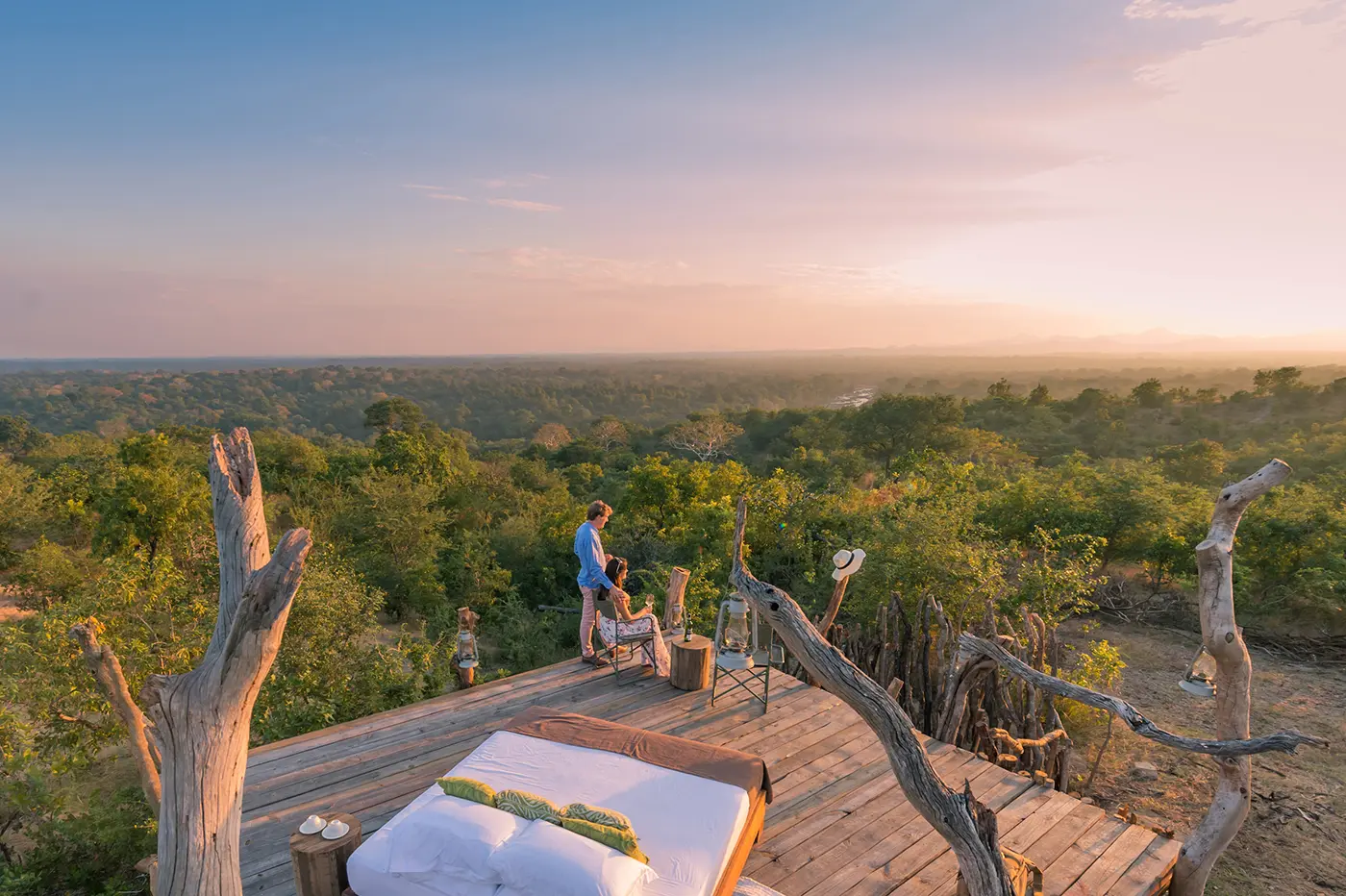 romantic safari lodges Africa