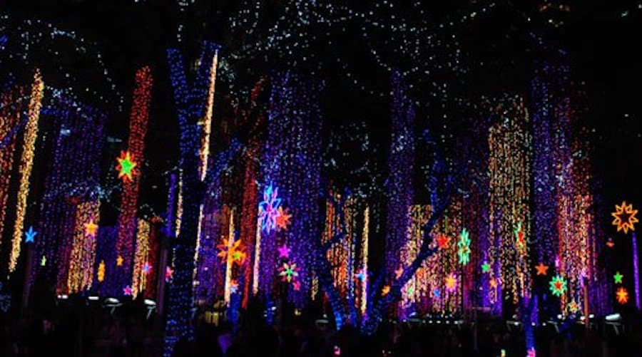 Christmas Light Displays in Manila Philippines