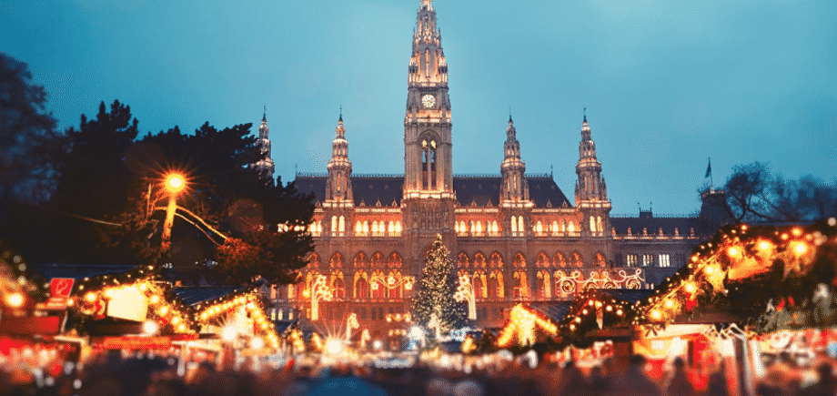 Vienna Austria at Christmas