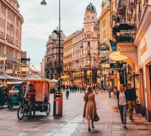 Vienna romantic getaways Europe Valentine's Day