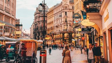 Vienna romantic getaways Europe Valentine's Day