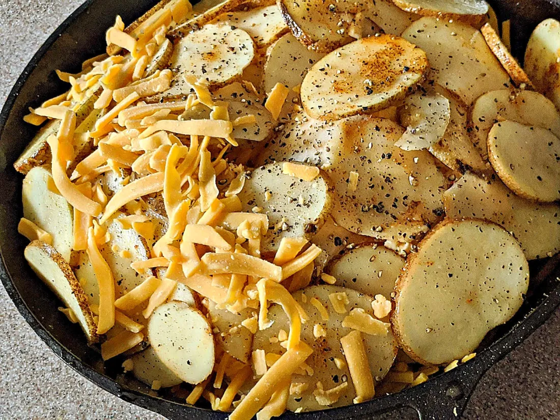 Parmesan Hasselback Potatoes