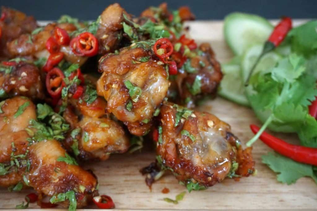 Hot Baked Chicken Wings