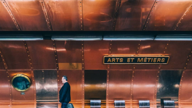 Instagrammable train station