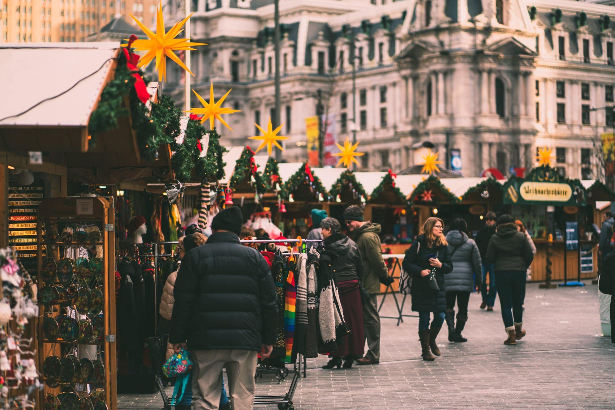 Have a Holly Jolly Time in Philadelphia's Christmas Village Market
