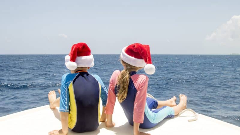 Christmas yacht charter