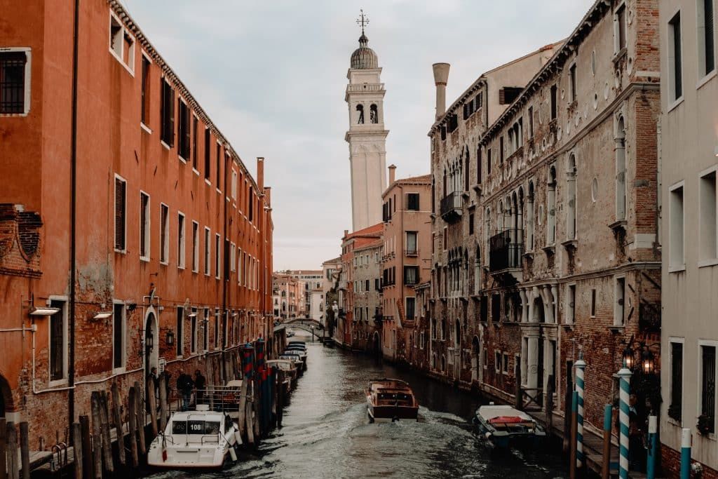 Venice is famous for its canals