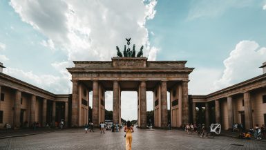 The most famous monuments in Germany Gate