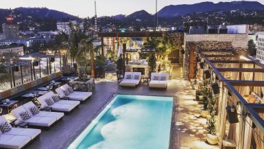 best rooftop bars in Los Angeles Dream Hotel