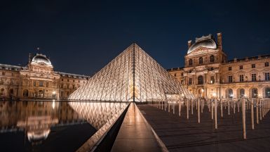 interesting facts about The Louvre in Paris, France