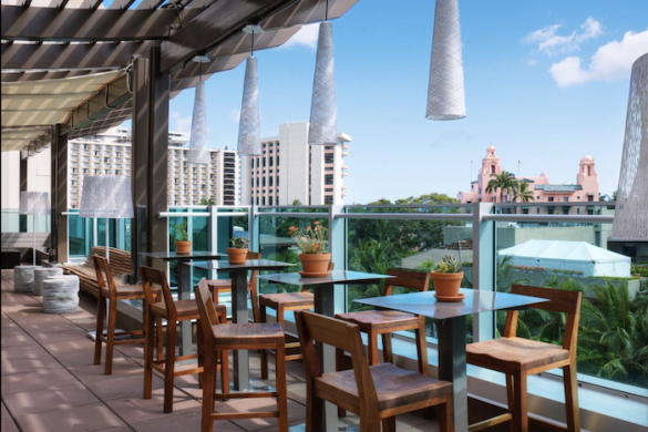 Best rooftop bars Waikiki