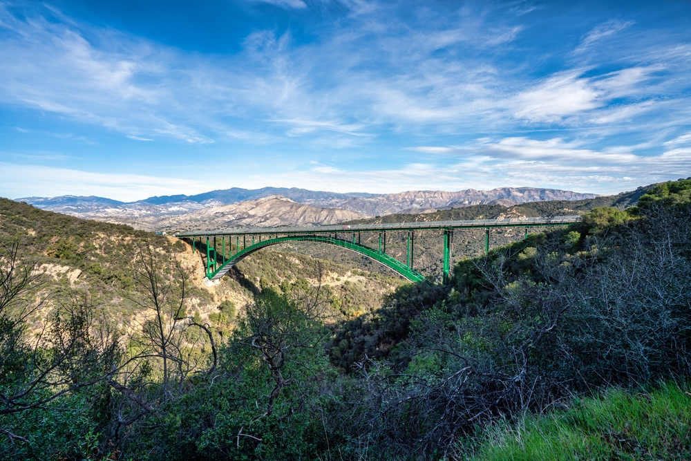 green bridge across cold spring canyon