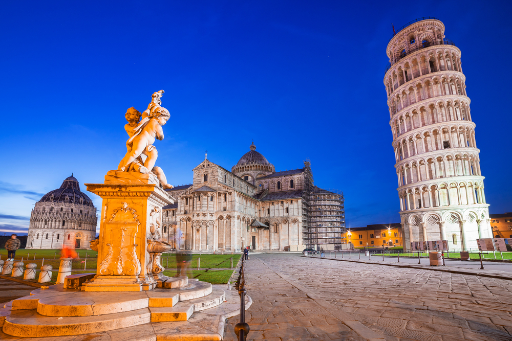 How long did it take to build the Leaning Tower of Pisa? 