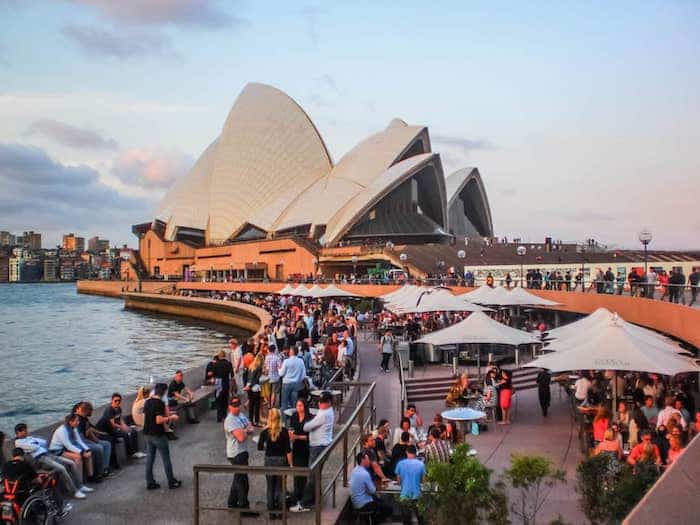 cities with best nightlife in australia