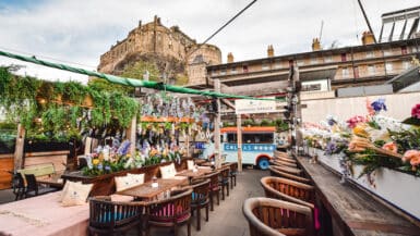 best rooftop bars in Edinburgh
